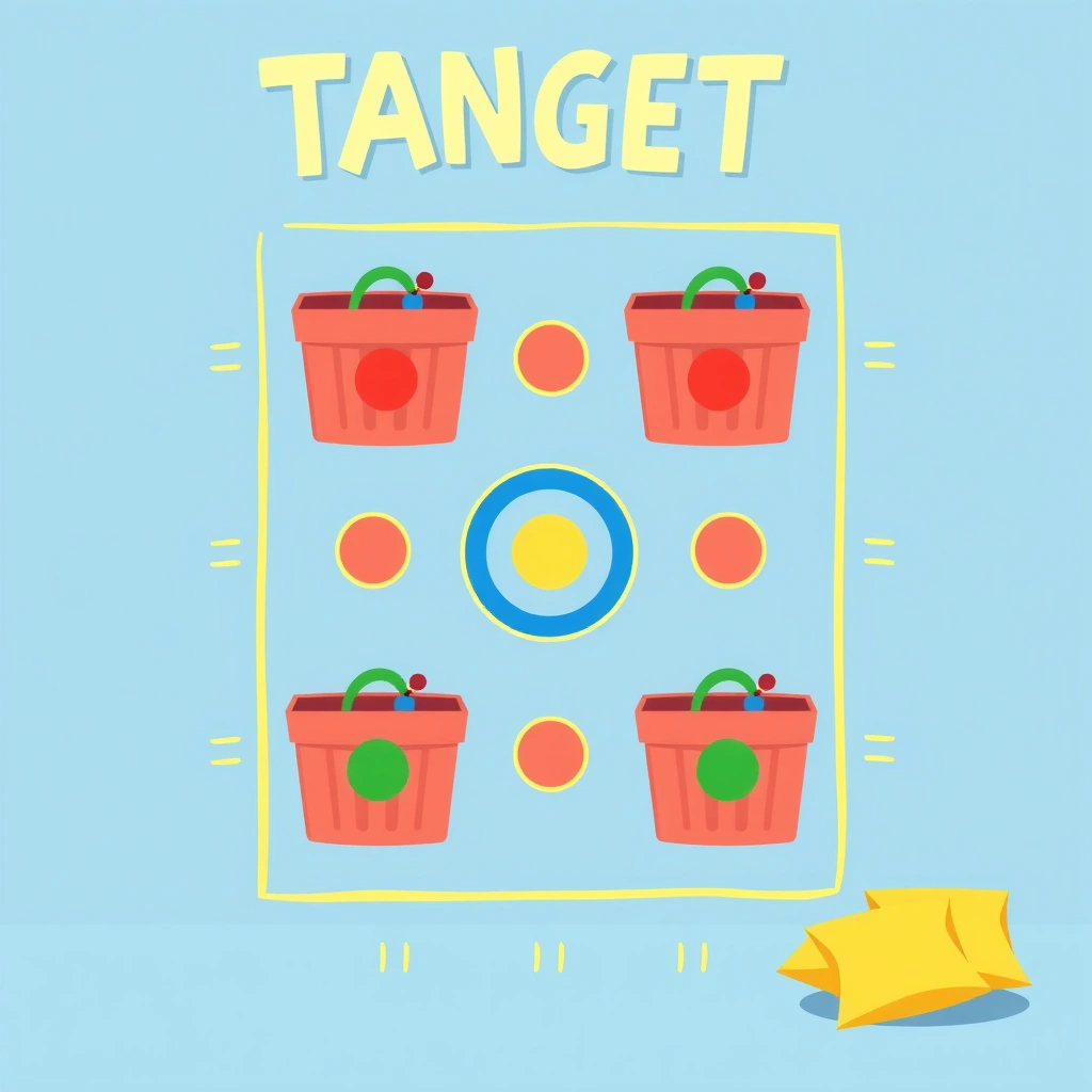 Plansza do rzutu — "Kredka do pudełka" - Szablony - Dzień Kredki